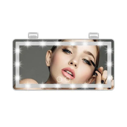 Car LED Makeup Mirror